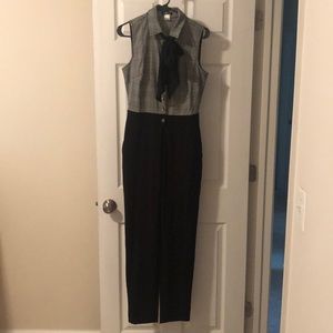 Venus plaid jumpsuit